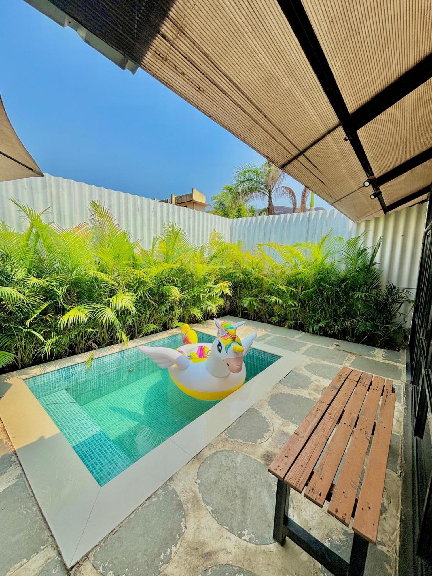 Glass House With Pvt Pool By Miracle Resort & Villa Lonavala Exterior photo